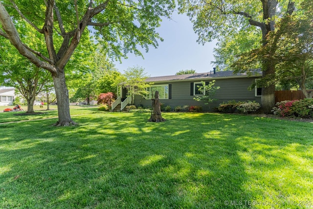 3505 S Birmingham Ave, Tulsa, OK 74105 - view of yard