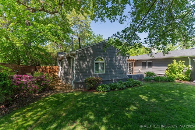 3505 S Birmingham Ave, Tulsa, OK 74105 - view of property exterior with a central AC unit