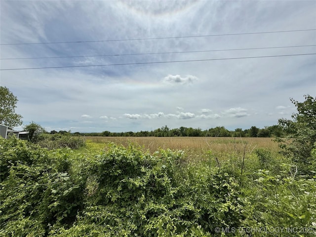 view of nature with a rural view