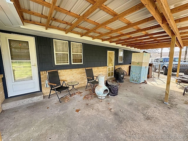 view of patio / terrace