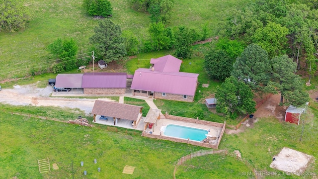 aerial view