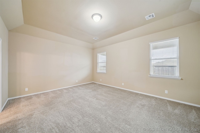 12314 N 131st E Ave, Collinsville, OK 74021 - carpeted empty room featuring lofted ceiling and baseboards