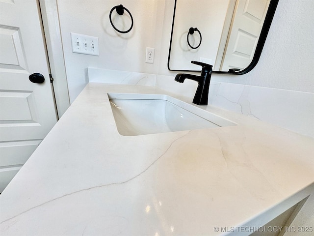 room details with a sink