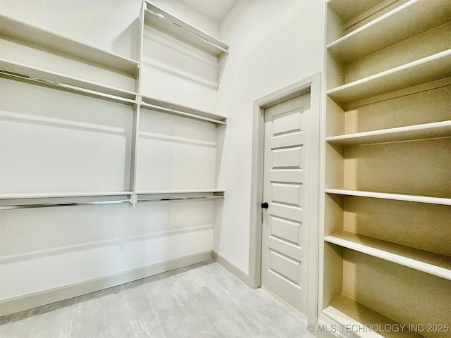 view of spacious closet
