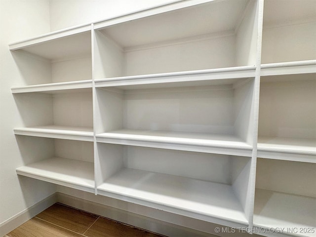 view of pantry