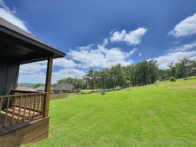566 Woodlands Dr, Tahlequah, OK 74464 - view of grassy yard