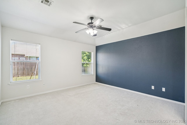 13323 S 21st St, Bixby, OK 74008 - unfurnished room with carpet flooring and a ceiling fan