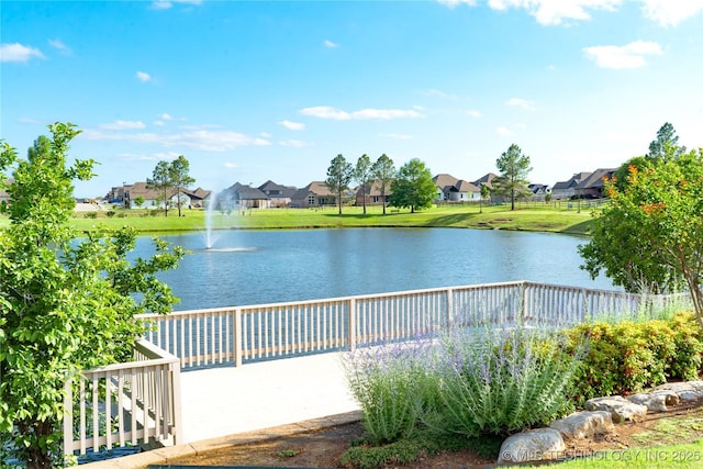 13323 S 21st St, Bixby, OK 74008 - water view with nearby suburban area