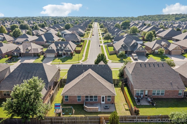 13323 S 21st St, Bixby, OK 74008 - aerial view of residential area
