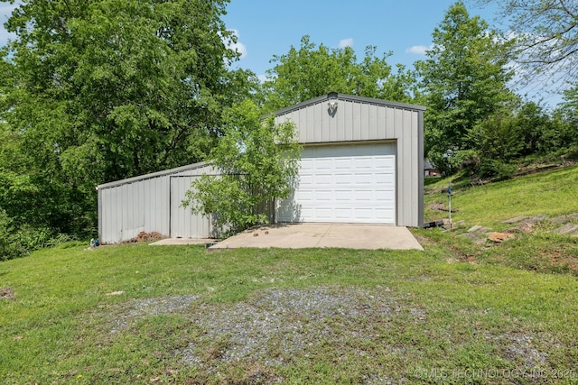 5601 S 9th E, Muskogee, OK 74403 - view of detached garage