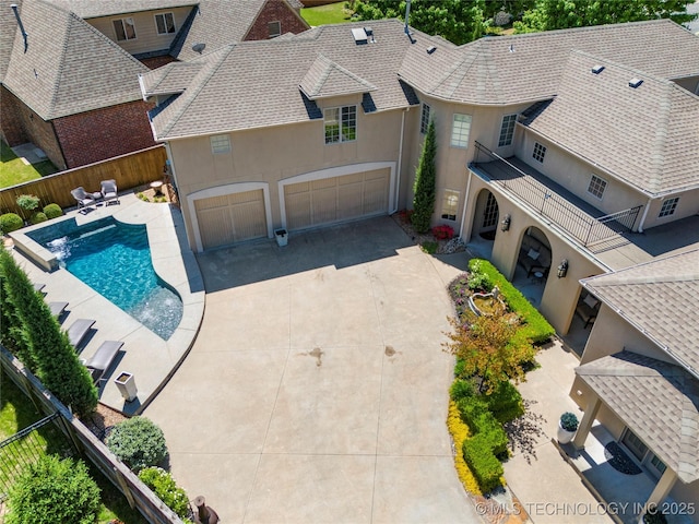 aerial view