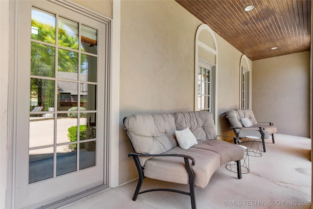 view of patio