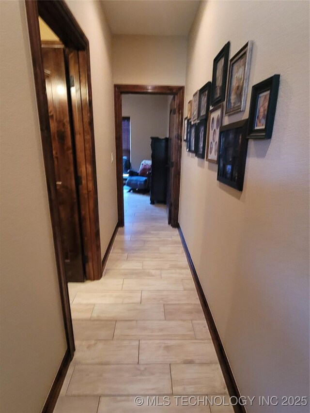 2267 Krebs Lk, Mcalester, OK 74501 - corridor featuring light wood-style floors