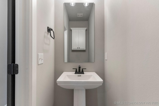 bathroom with visible vents