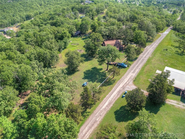 16703 Grisham Ave, Sapulpa, OK 74066 - bird's eye view of a forest