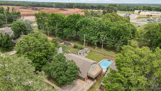 drone / aerial view