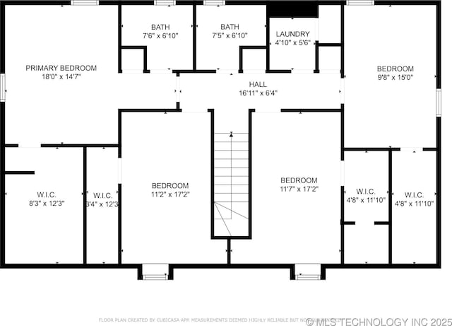 6605 S 1st St, Broken Arrow, OK 74012 - view of property floor plan