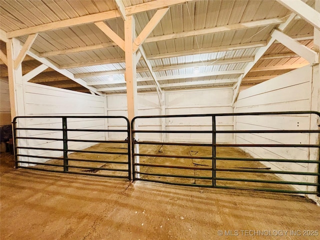 view of stable