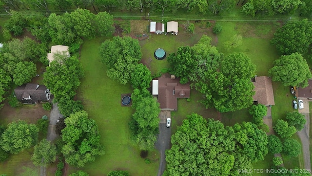 drone / aerial view