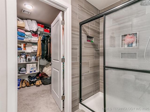 6342 E 148th St S, Bixby, OK 74008 - full bath featuring a shower stall and a walk in closet