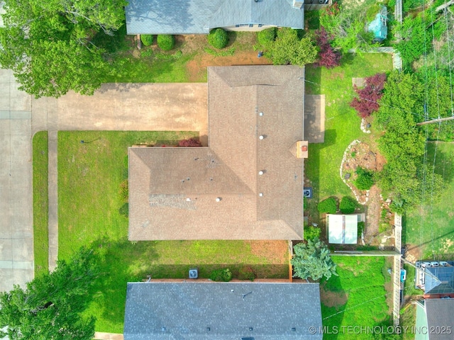 drone / aerial view