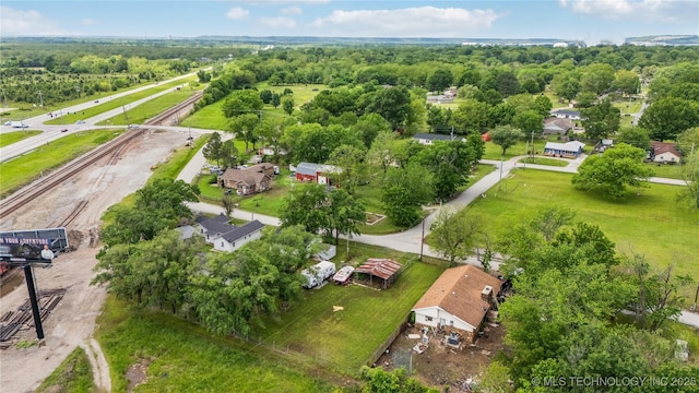 25505 S 4111th Rd, Claremore, OK 74019 - aerial view