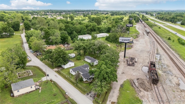 25505 S 4111th Rd, Claremore, OK 74019 - birds eye view of property