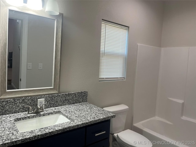 5114 W 3rd St, Tulsa, OK 74127 - full bathroom featuring vanity and toilet