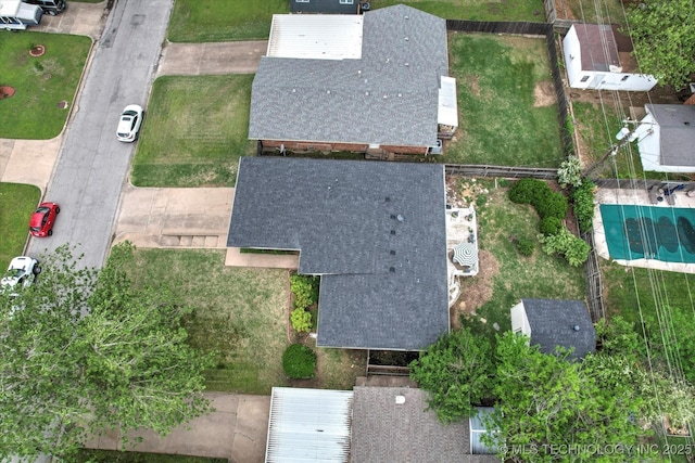 5729 E 25th Pl, Tulsa, OK 74114 - drone / aerial view