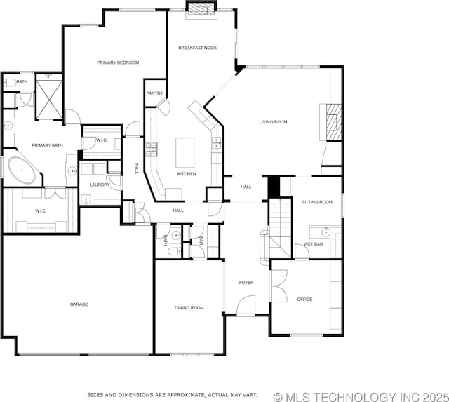 2522 E 66th Ct, Tulsa, OK 74136 - property floor plan