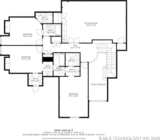 2522 E 66th Ct, Tulsa, OK 74136 - room layout
