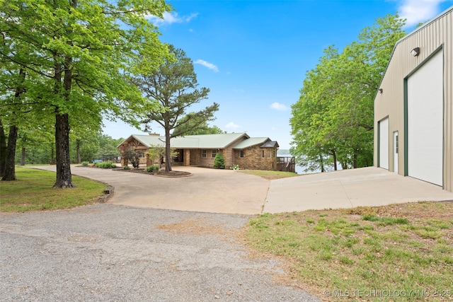 53402 E 332nd Loop, Jay, OK 74346 - view of front of property with a garage and driveway