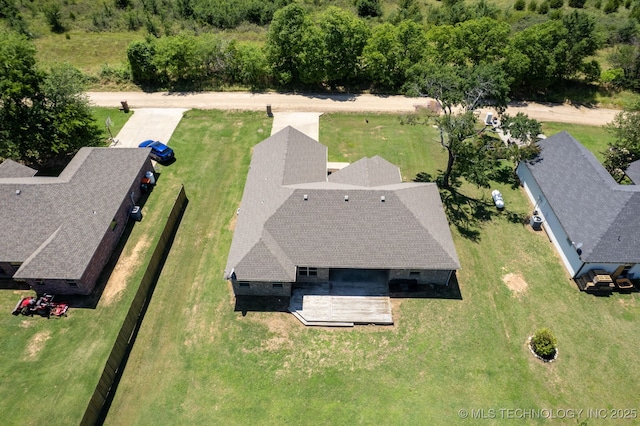 543 Edgewood, Durant, OK 74701 - view from above of property
