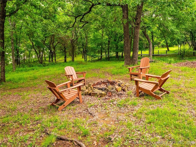 view of property's community