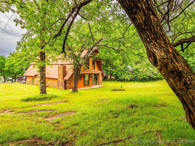 view of yard