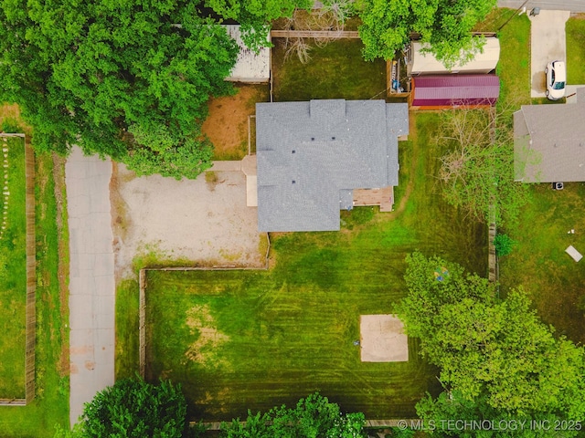 711 W Denton Ave, Sallisaw, OK 74955 - drone / aerial view