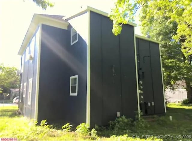 view of rear view of property