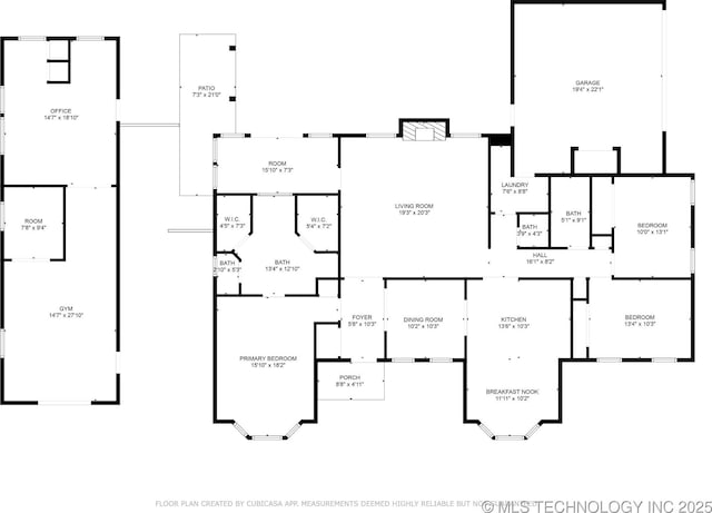 9998 E 460th Rd, Claremore, OK 74017 - home floor plan