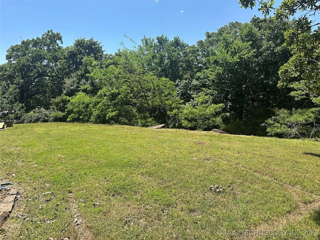 1082 Gaines Creek Loop, Eufaula, OK 74432 - view of grassy yard