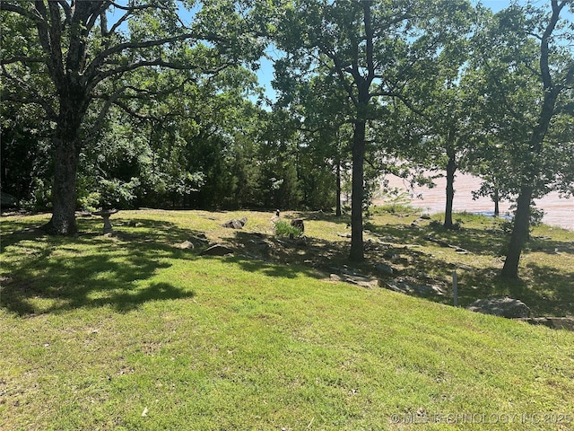 1082 Gaines Creek Loop, Eufaula, OK 74432 - view of grassy yard