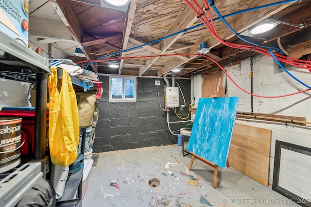 1304 W Easton St, Tulsa, OK 74127 - view of unfinished basement