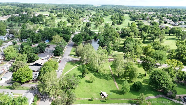 1304 W Easton St, Tulsa, OK 74127 - aerial view with a residential view