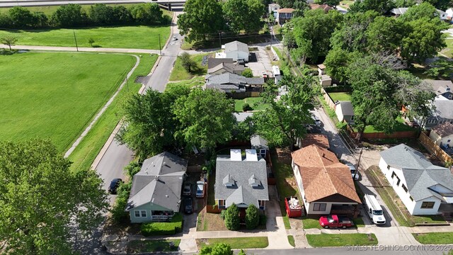 1304 W Easton St, Tulsa, OK 74127 - aerial perspective of suburban area