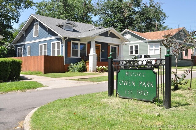1304 W Easton St, Tulsa, OK 74127 - view of community / neighborhood sign