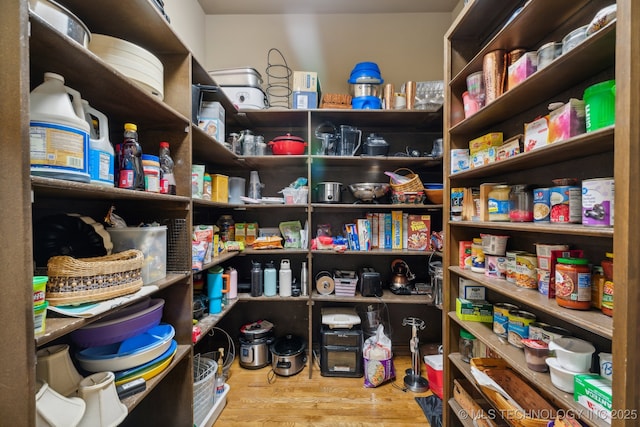 view of pantry