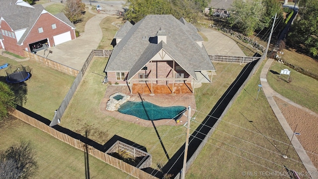 aerial view