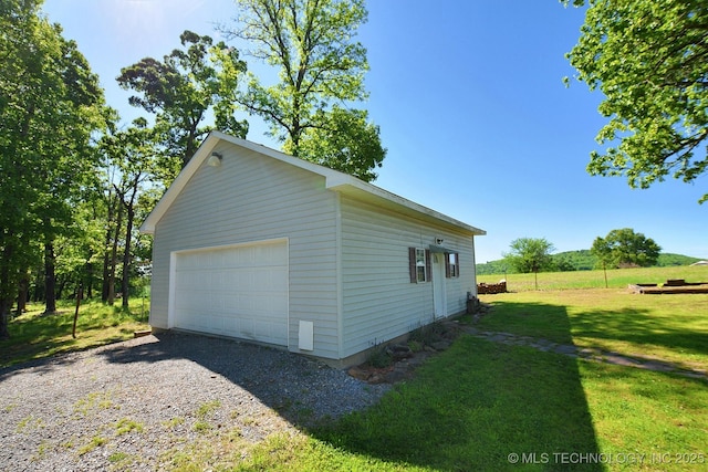 26204 S 532nd Rd, Park Hill, OK 74451 - view of detached garage