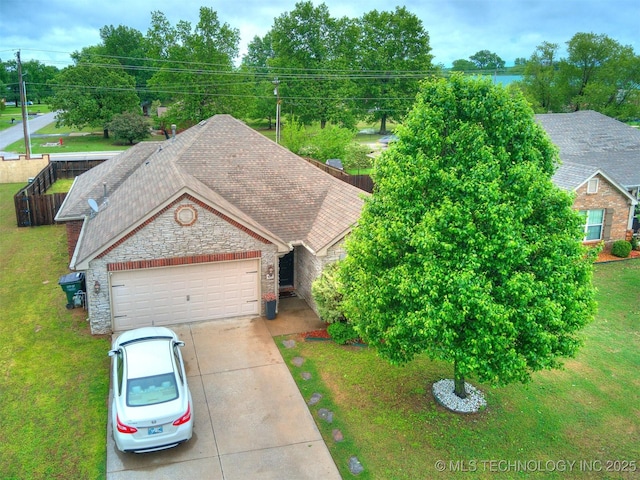 drone / aerial view