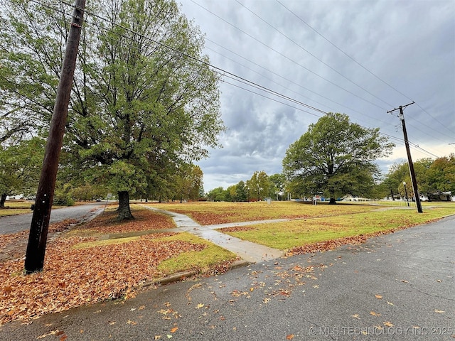 view of road