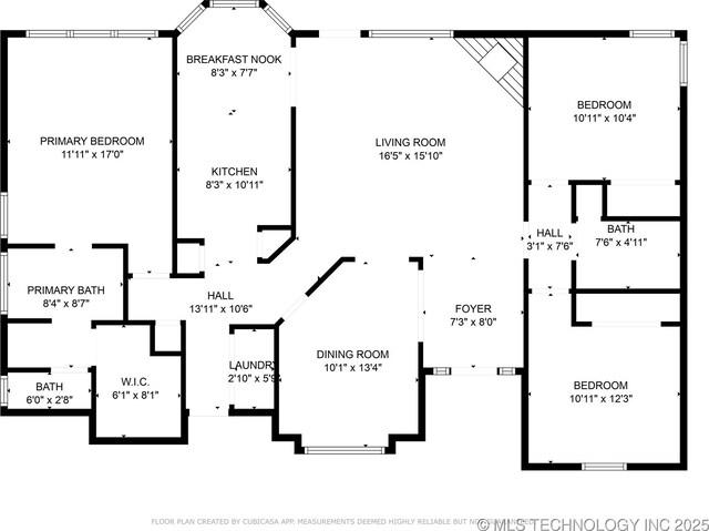 1007 W Beech St, Skiatook, OK 74070 - plan